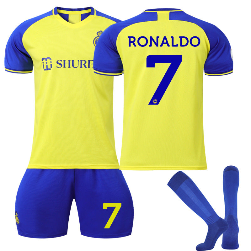 2022-2023 Al-Nassr FC Kids Football Jersey No.7 Ronaldo 20