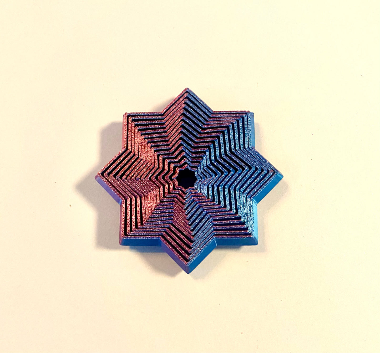 Blue And Purple Star 3D Fidget Sensory Toy