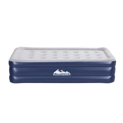 Weisshorn Air Mattress Single Inflatable Bed 46cm Air bed Cube