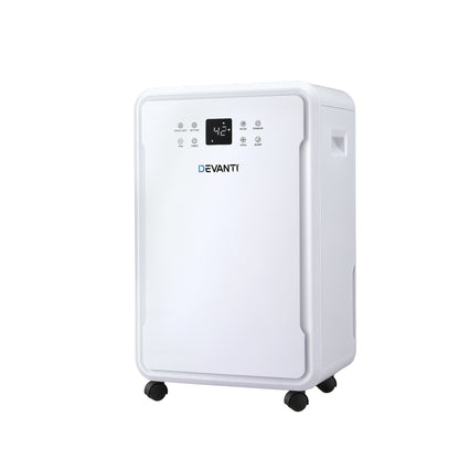 Devanti 50L/Day Dehumidifier Home Air Dryer Mould Moisture 8.5L Tank