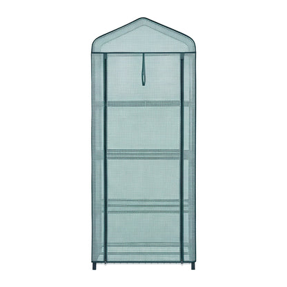 Green Fingers Greenhouse 4 Tiers Mini Green House Garden Bed 1.6x0.7x0.5M