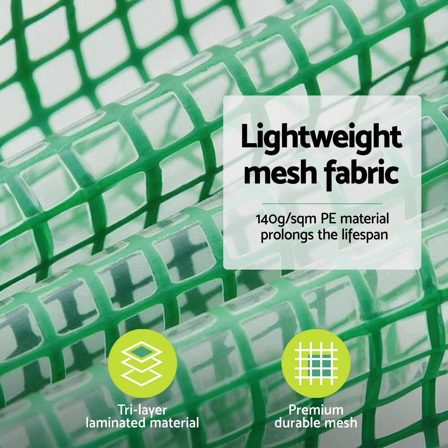 Green Fingers Greenhouse 4 Tiers Mini Green House Garden Bed 1.6x0.7x0.5M