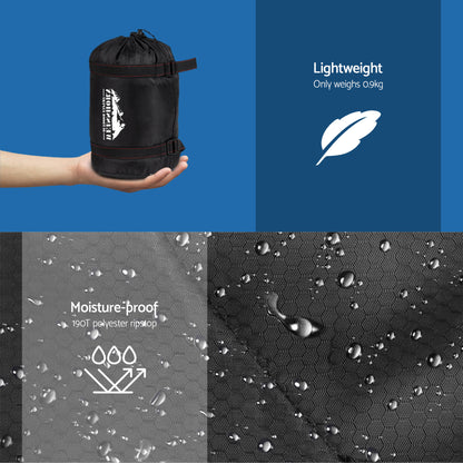 Weisshorn Sleeping Bag Set of 2 Single Thermal Camping Hiking Tent 0℃