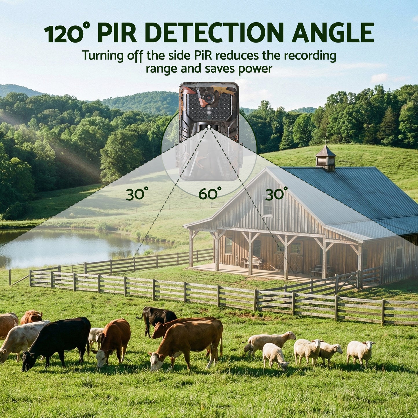 UL-TECH 4K WiFi Trail Camera 48MP 0.2s Trigger Game Camera Camo