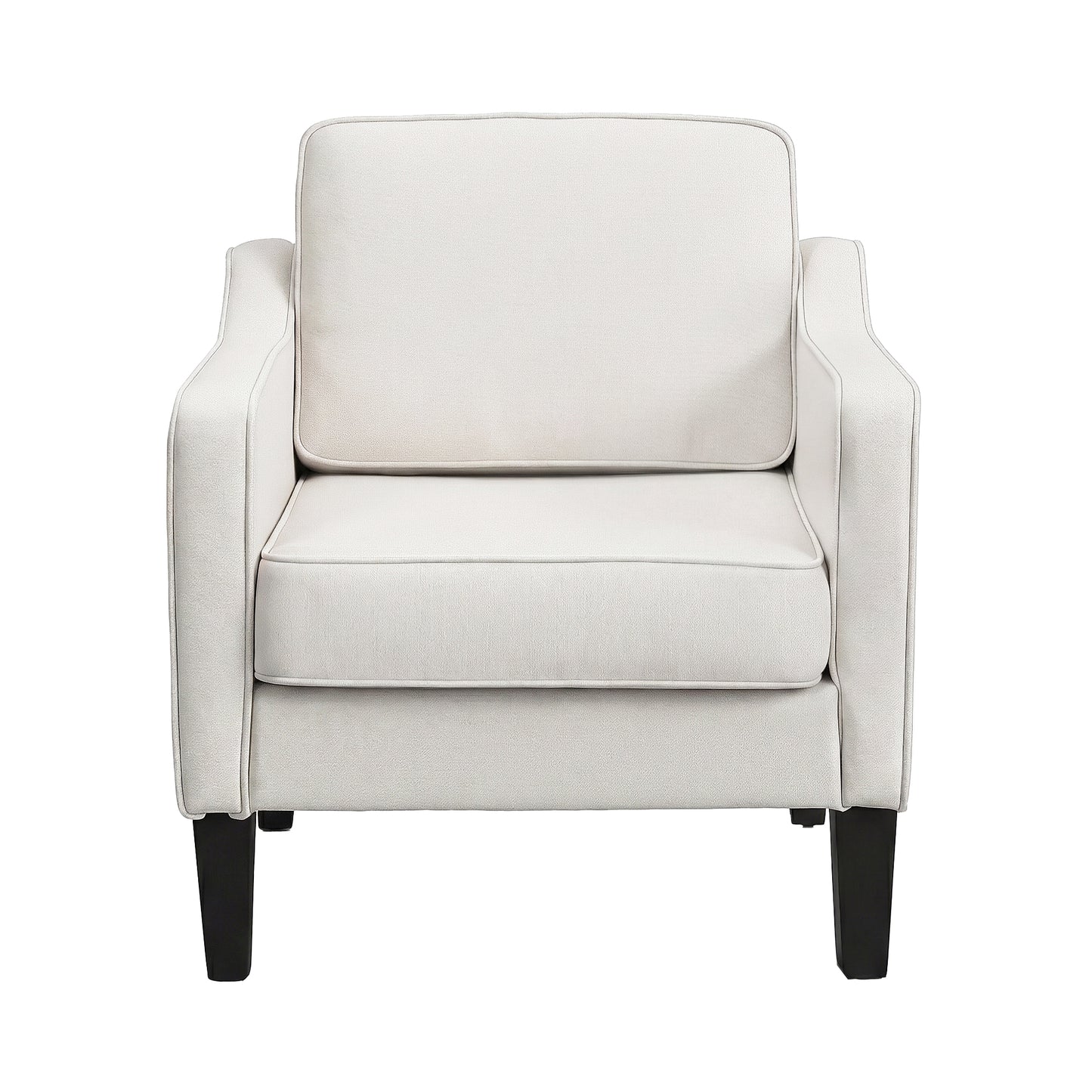 Artiss Armchair Lounge Accent Chair Linen Fabric Beige