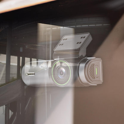 Laser 2K Dash Camera WiFi App Control Black