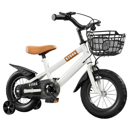 Kids Bike for Girls 3-7 Years with Basket