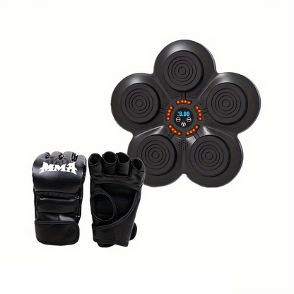 Boxing Training Kit With Reactive Led Wall Punching Target