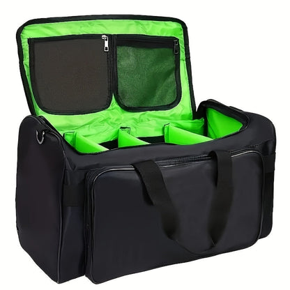 Basketball Duffel Bag with Black Neon Green Sports