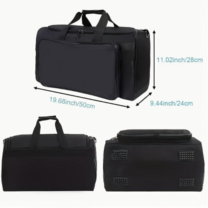 Basketball Duffel Bag with Black Neon Green Sports