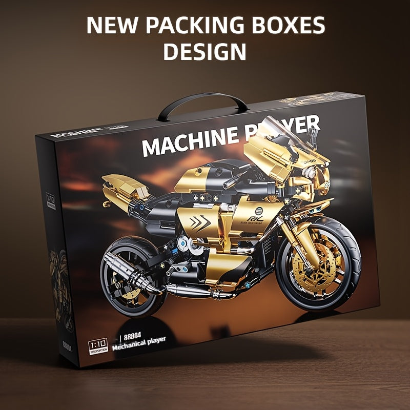 Mechanical Motorcycle Building Blocks