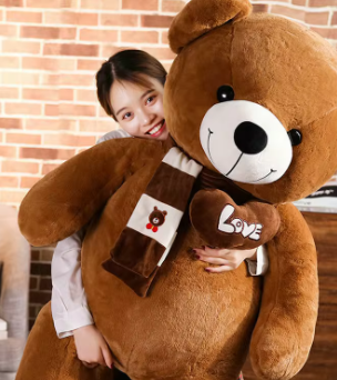 Huge 100cm Brown Giant Teddy Bear Toys