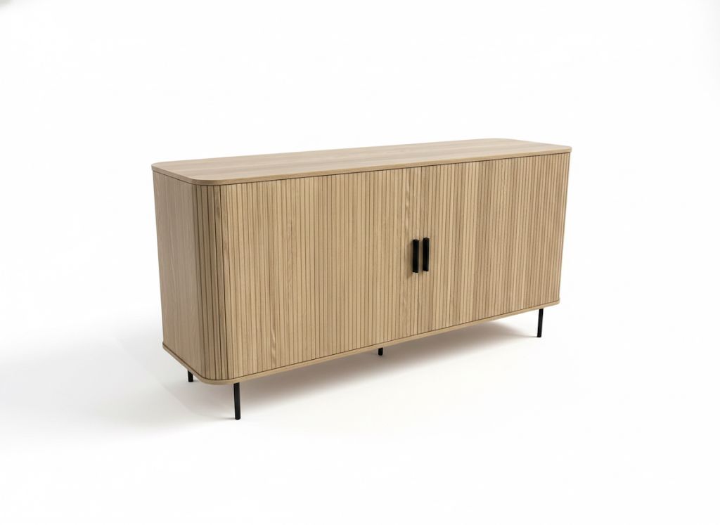 Florence 2 Door Buffet Sideboard Oak