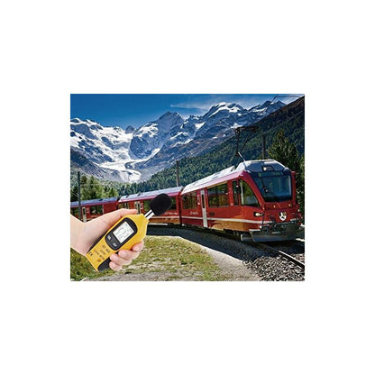 Sound Level Meter 40-130Dba, Professional Decibel Meter With Backlit Display (9V Battery Included)