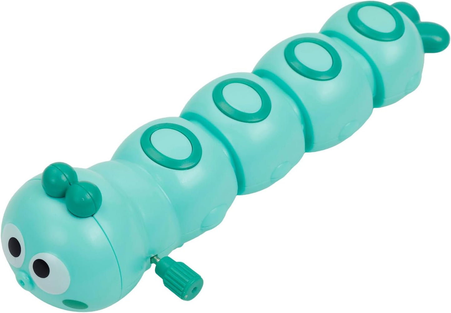 Educational Toys 2-6 Years – Wind-Up Toys – Sensory Toys – Clockwork Wind Up Caterpillar Toy for 2+ Year Old Boys and Girls – Fun Movement and Learning Game – 2 Pieces – Green