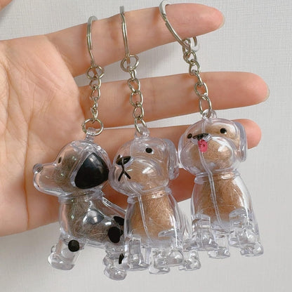 Keychain - Pet Hair - Storage Box - Pendants - Capsule Toy - Dog Hair Capsule - Memorial Pendant - Bag Keychain - Pendants - Memory Capsule Pendant - Cat Hair Collection - DIY - 1 Piece