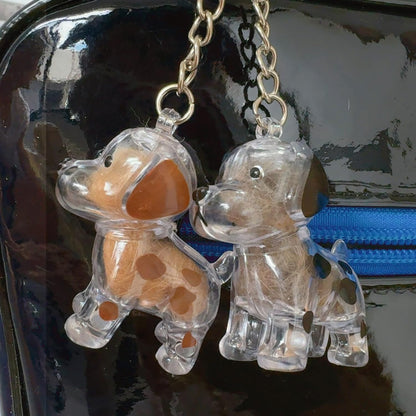 Keychain - Pet Hair - Storage Box - Pendants - Capsule Toy - Dog Hair Capsule - Memorial Pendant - Bag Keychain - Pendants - Memory Capsule Pendant - Cat Hair Collection - DIY - 1 Piece