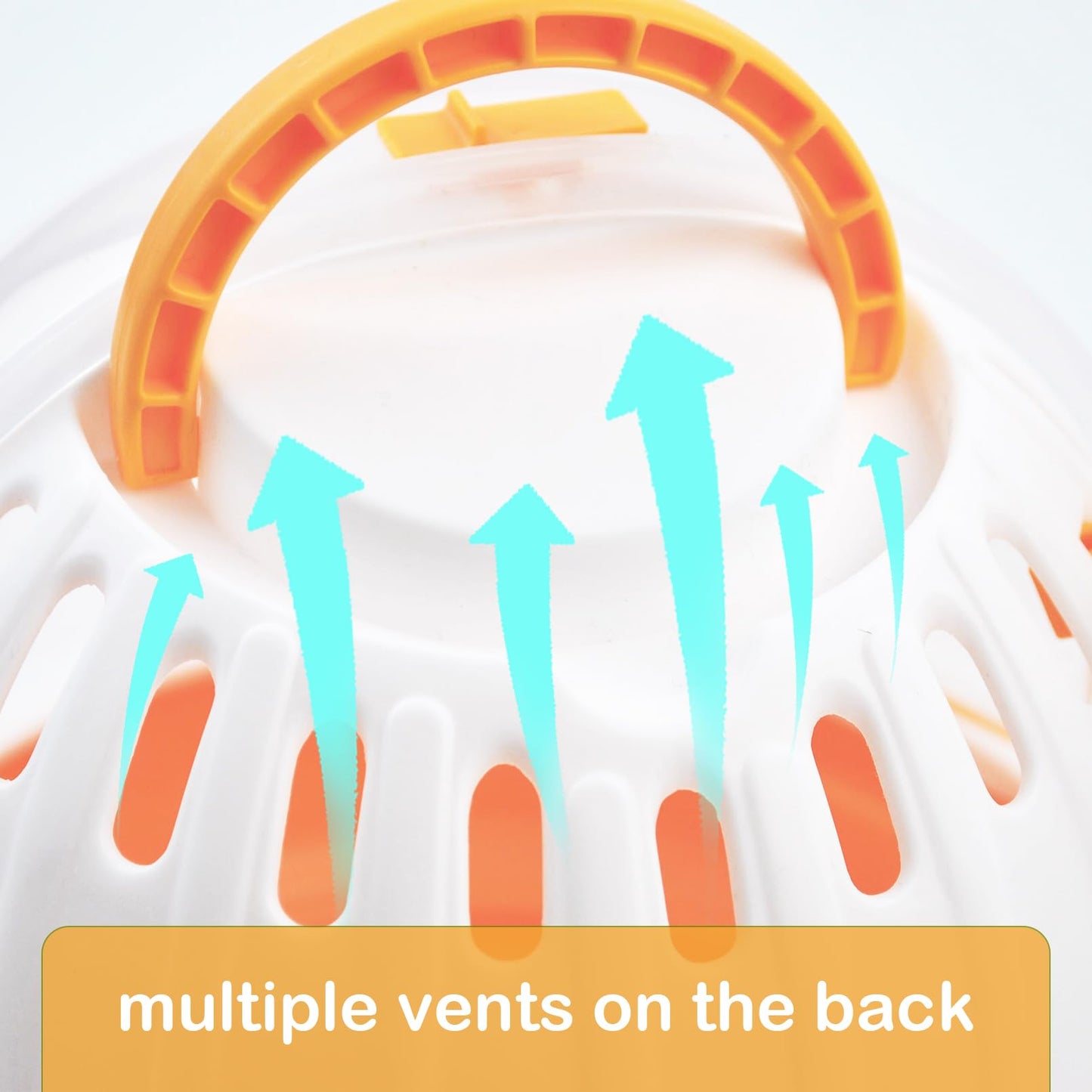 Hamster Cage - Rodent Transport Box - Hamster Cage - Travel Basket - Transport Box - Mouse Cage - Dwarf Hamster - With Drinking Bottle - Gerbil - Guinea Pig - Rat Cage - Portable Cage - Pet Supplies - Orange - 1 Piece