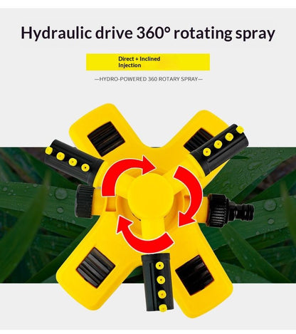 1SetSprinkler(Base+Trident)-Yellow