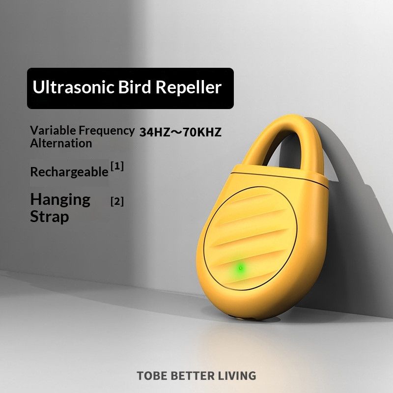 UltrasonicBirdRepeller-Black