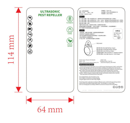 UltrasonicBirdRepeller-Black