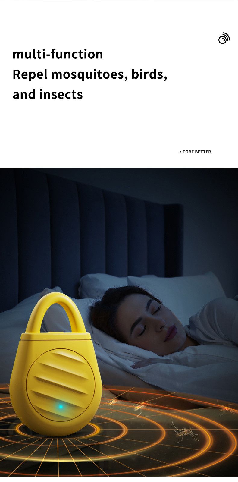 UltrasonicBirdRepeller-Black