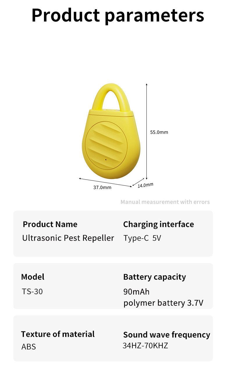 UltrasonicBirdRepeller-Black