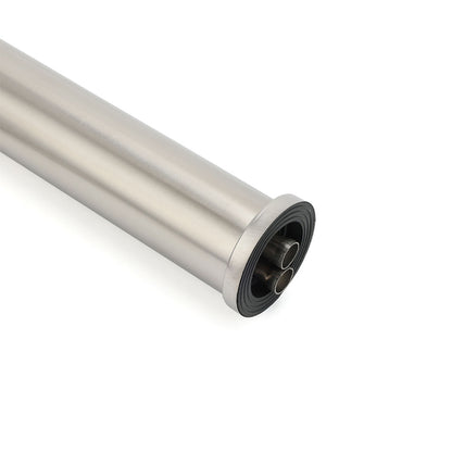 Brushed Nickel Tall Kitchen Laundry Basin Mixer Vanity Curve Sink Faucet Tap Set