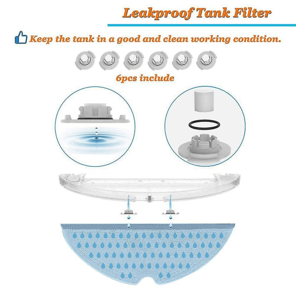 Replacement Accessories for S5 S6 S5 Max S6 Pure S6 Maxv S50 S51 S55 S60 S65 Robot Vacuum Cleaner,b