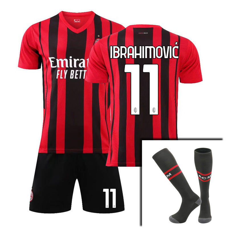Football Shirt No. 11 Ibrahimovic Football Shirt Costume Adult Shirt CNMR Kids 28(150-160CM)