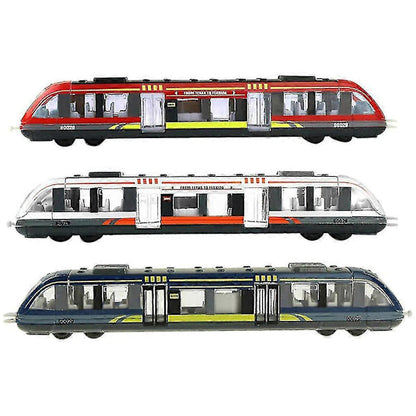 3pcs Simulation Electric Train Toy Children Train Toy Educational Train Toy Funny Train Toy