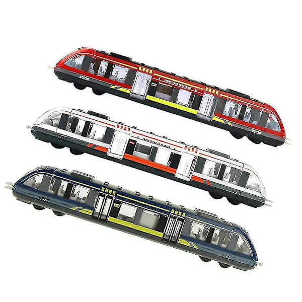 3pcs Simulation Electric Train Toy Children Train Toy Educational Train Toy Funny Train Toy
