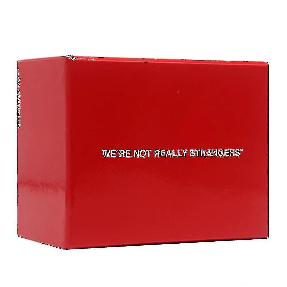 We're Not Really Strangers Card Game - An interactive card game for adults and icebreaker