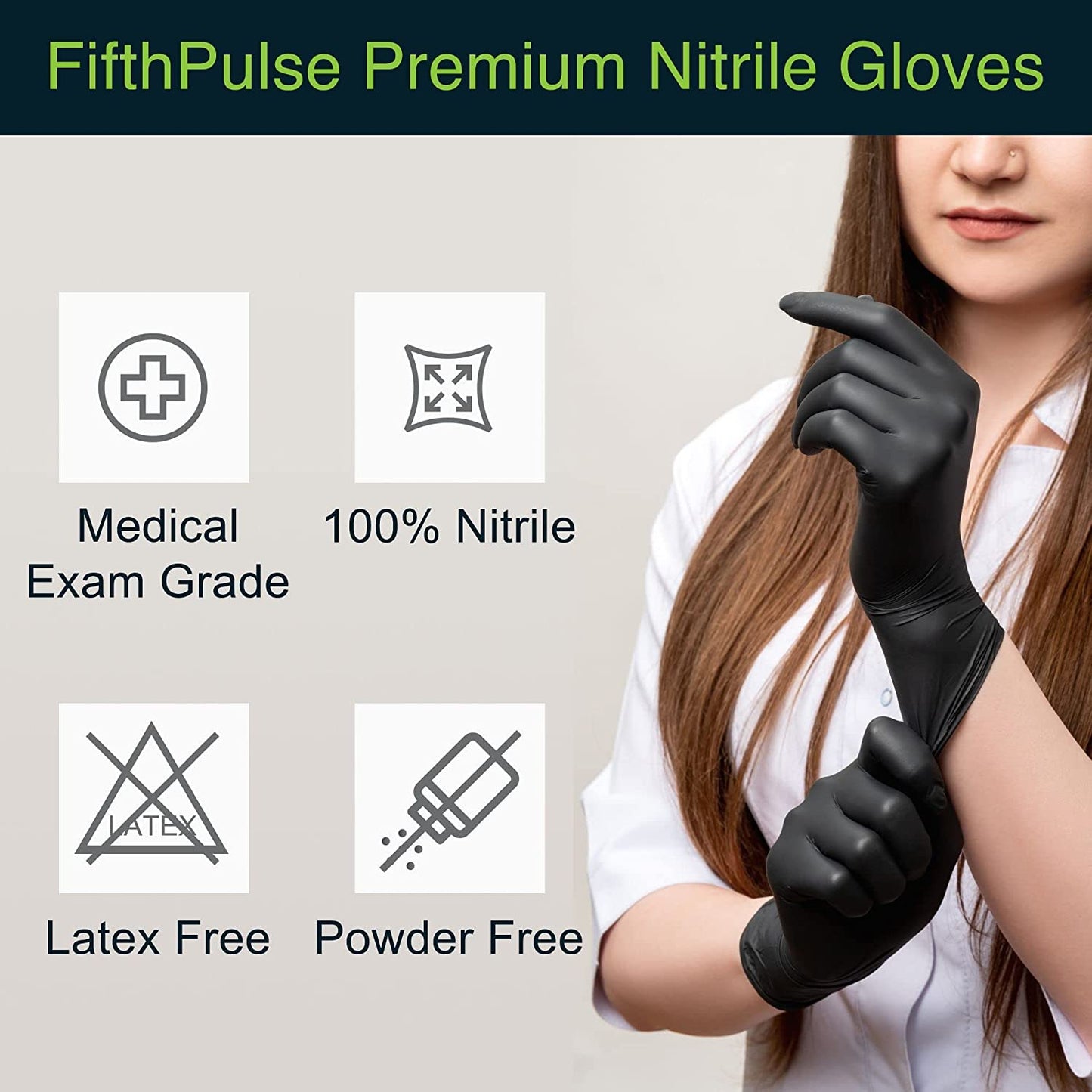 6g Flexible Disposable Nitrile Gloves For Mechanic Work Food Prepa 200Pcs M