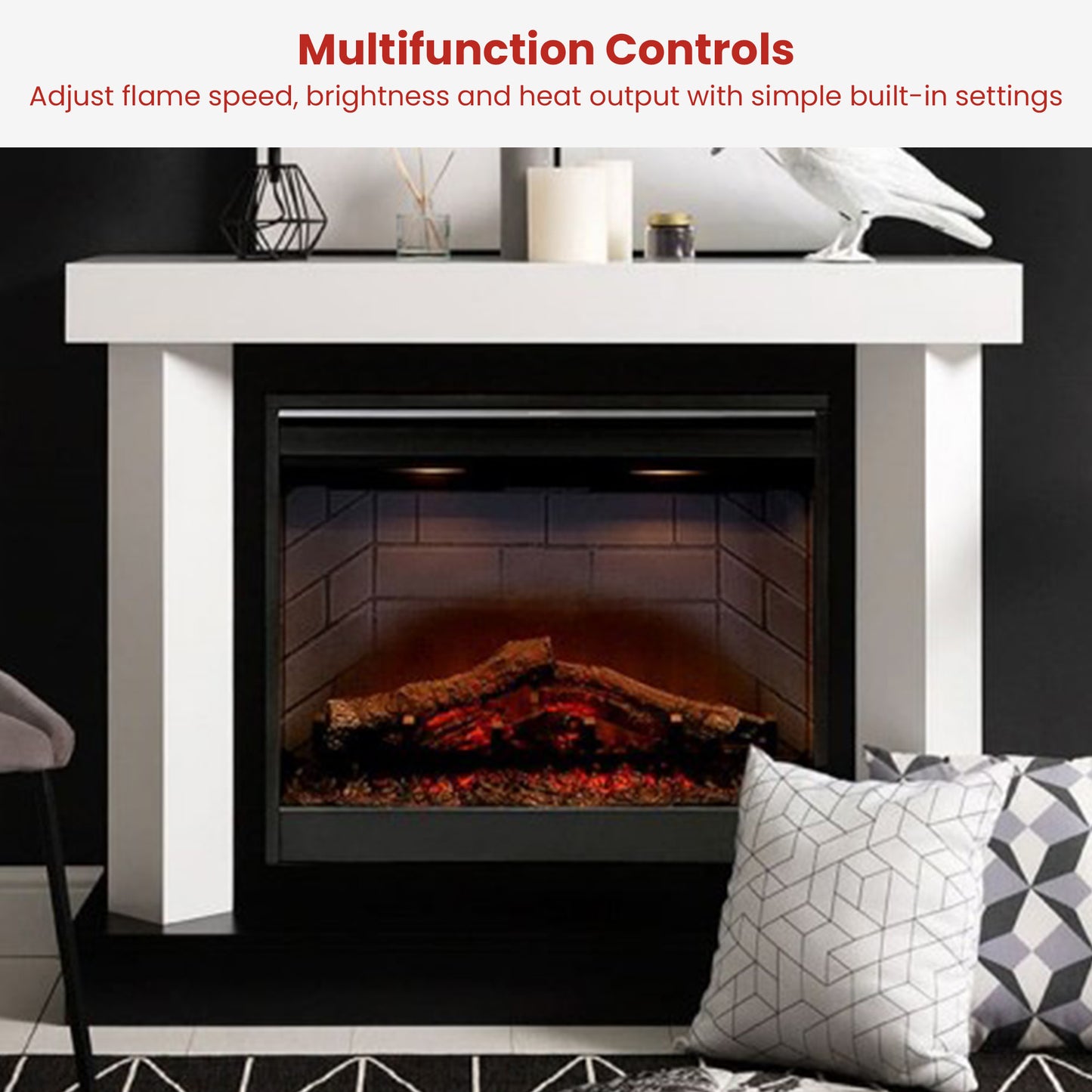 Dimplex Optiflame Electric Firebox Heater - 26-inches