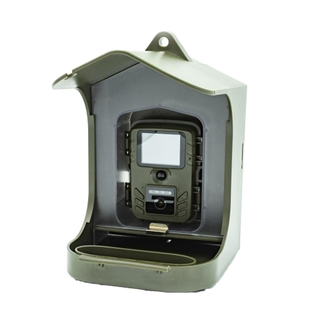 Outdoor Bird Watching Camera with Motion Sensor - Army Green Feeder