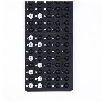 Bingo Game Set with Cards Balls and Cage for Family Party Fun