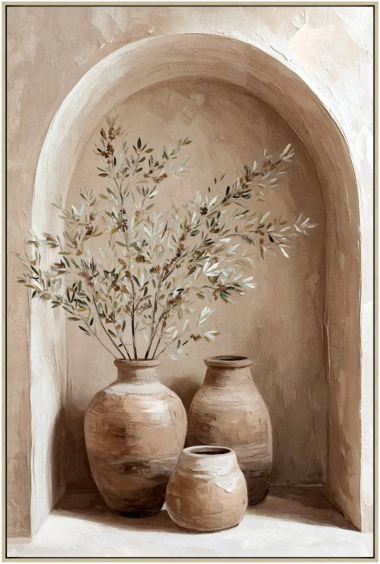 Tuscan Niche Framed Artwork 120cm