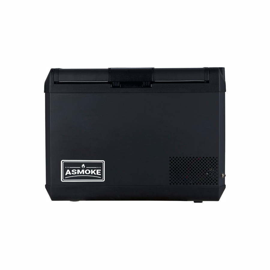 ASMOKE Premium Mini Fridge | 37L Compact Refrigerator with Roll-Bond Evaporator & Internal Light