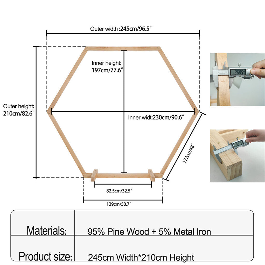 Gorgeous Wedding Arbor Wedding Backdrop Stand Wooden Arch f Garden Wedding Party