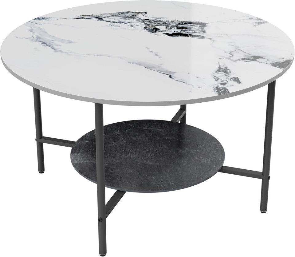 2-Tier Sintered Stone Coffee Table
