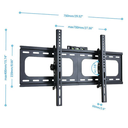 TV Wall Bracket Fixed Tilting For Large 32-75" Inch LG Samsung Flat Screen