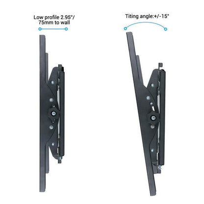 TV Wall Bracket Fixed Tilting For Large 32-75" Inch LG Samsung Flat Screen